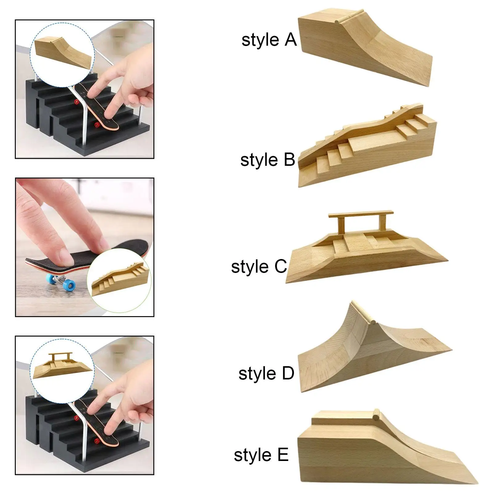 Rampa de diapasón de madera, juguete para niños, accesorio de entrenamiento de diapasón de grado profesional