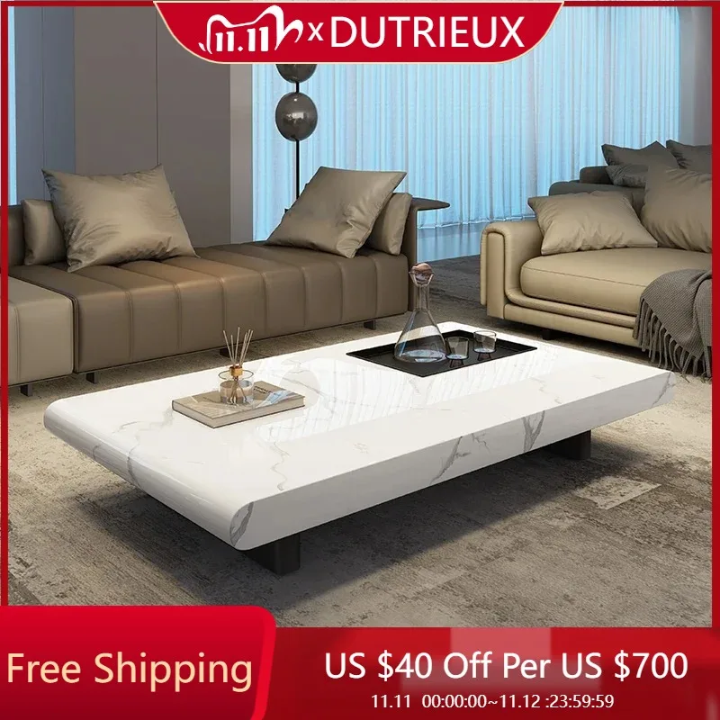 

Big Size Luxury Coffee Table Simple Modern Space Saving Aesthetic Coffee Tables Nordic Trendy Mesa Auxiliar Room Decorations