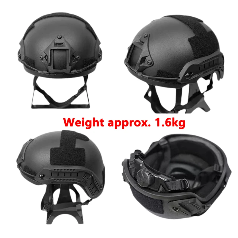 Кевларовый Тактический баллистический шлем ACH High Cut Helmet NIJ IIIA, быстрая подвеска Венди, защитный пуленепробиваемый шлем