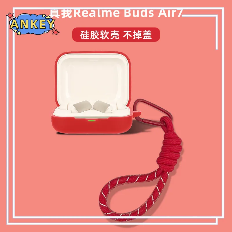 Capa de silicone para Realme Buds Air7 Pro