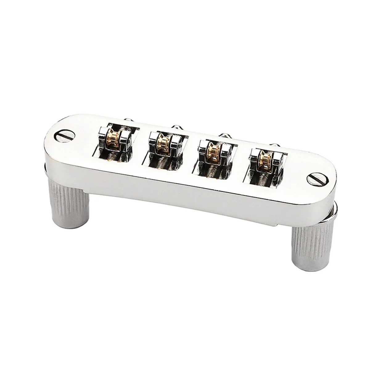 Tune-O- Roller Saddle Guitar Bridge for LP SG 4 String Guitars Electric Guitar-AA85 - view 4