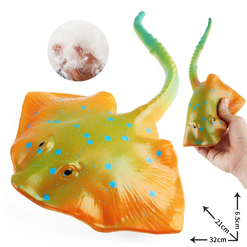 Oenux Zachte Zeeleven Dieren Ray Clownvis Krab Zaagvis Megalodon Zeeschildpad Octopus Model Action Figure Onderwijs Kid Speelgoed