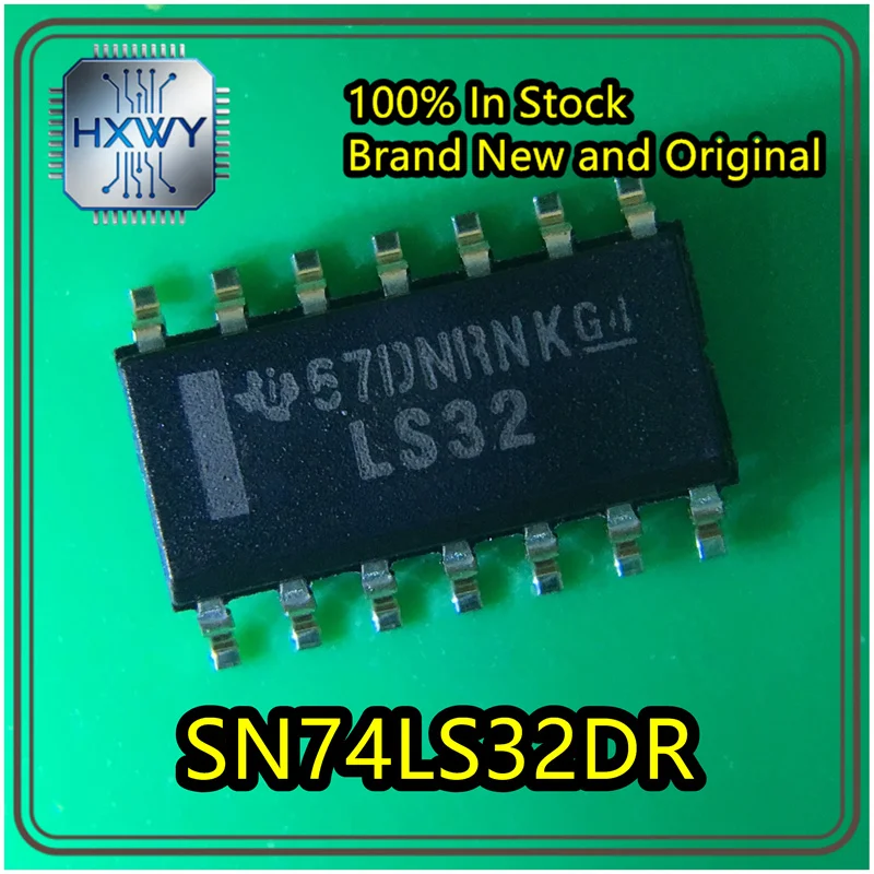 (10/50 pieces) SN74LS32DR LS32 SOP-14 Quad 2-input OR gate chip brand new and original in stock