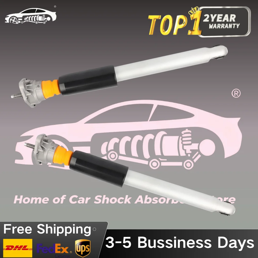 2 Pieces Rear Left and Right Suspension Shock Absorber Struts For Porsche 970 Panamera 2010-2016 97033314505 97033314506