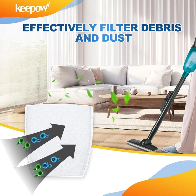 T-03193 진공 천 XLC02 LC01 BCL180 443060-3 진공청소기와 호환되는 진공 필터, 5