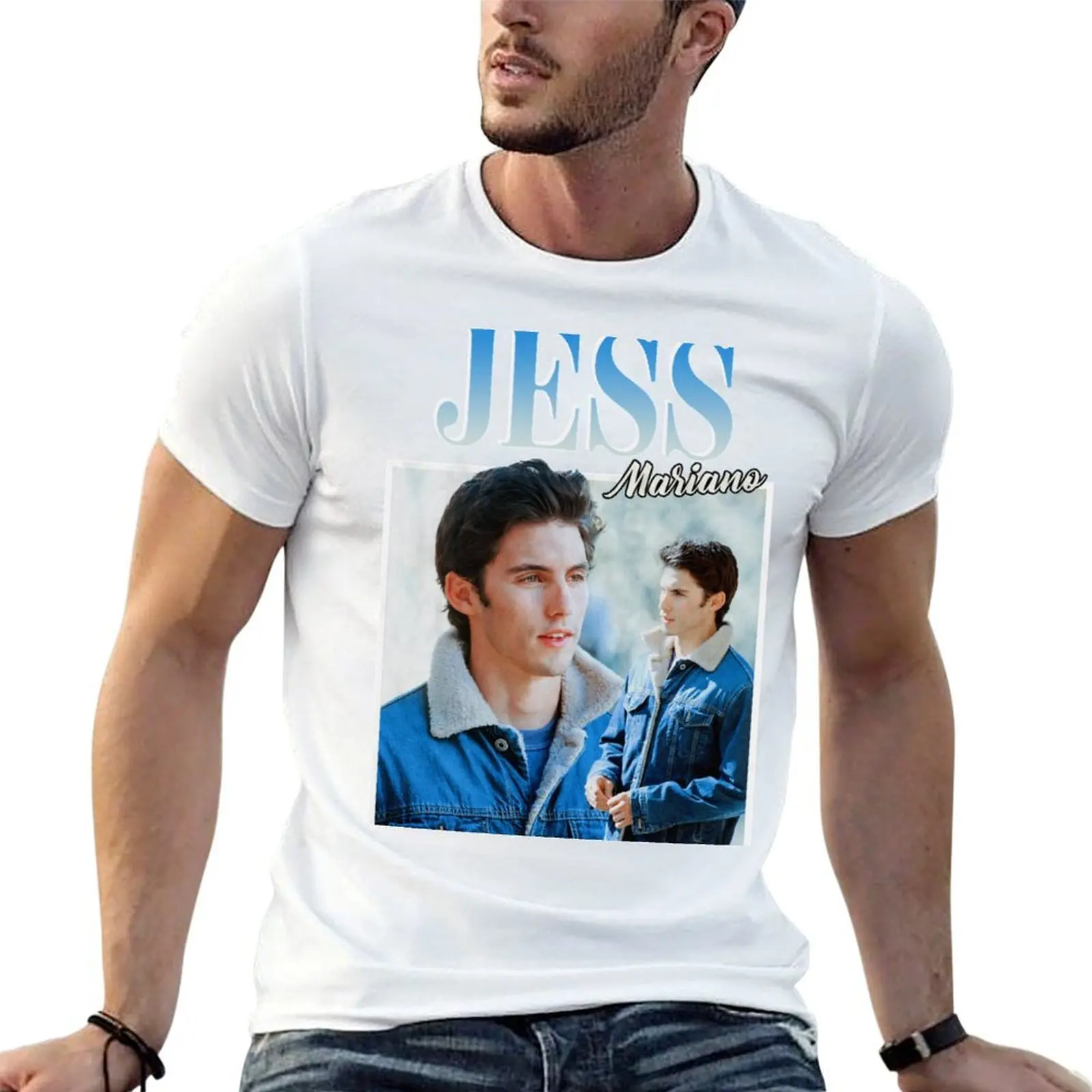

Jess Tee Vitage Retro Style T-Shirt t shirt custom print t shirts for man cotton soft T-Shirt