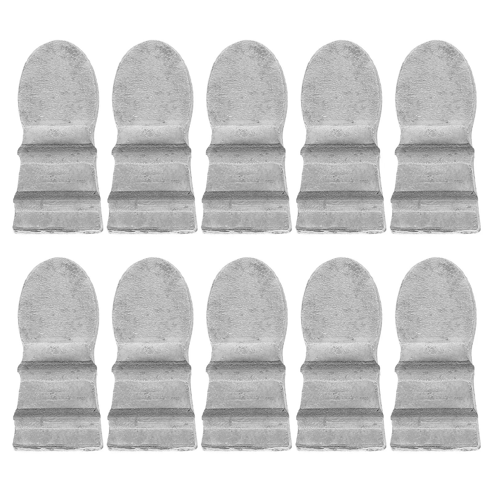 10Pcs Steel Axe Handle Wedge Reinforcement Kit Quick Install Stability Booster for Hammer Hatchet Felling Tools Outdoor Work