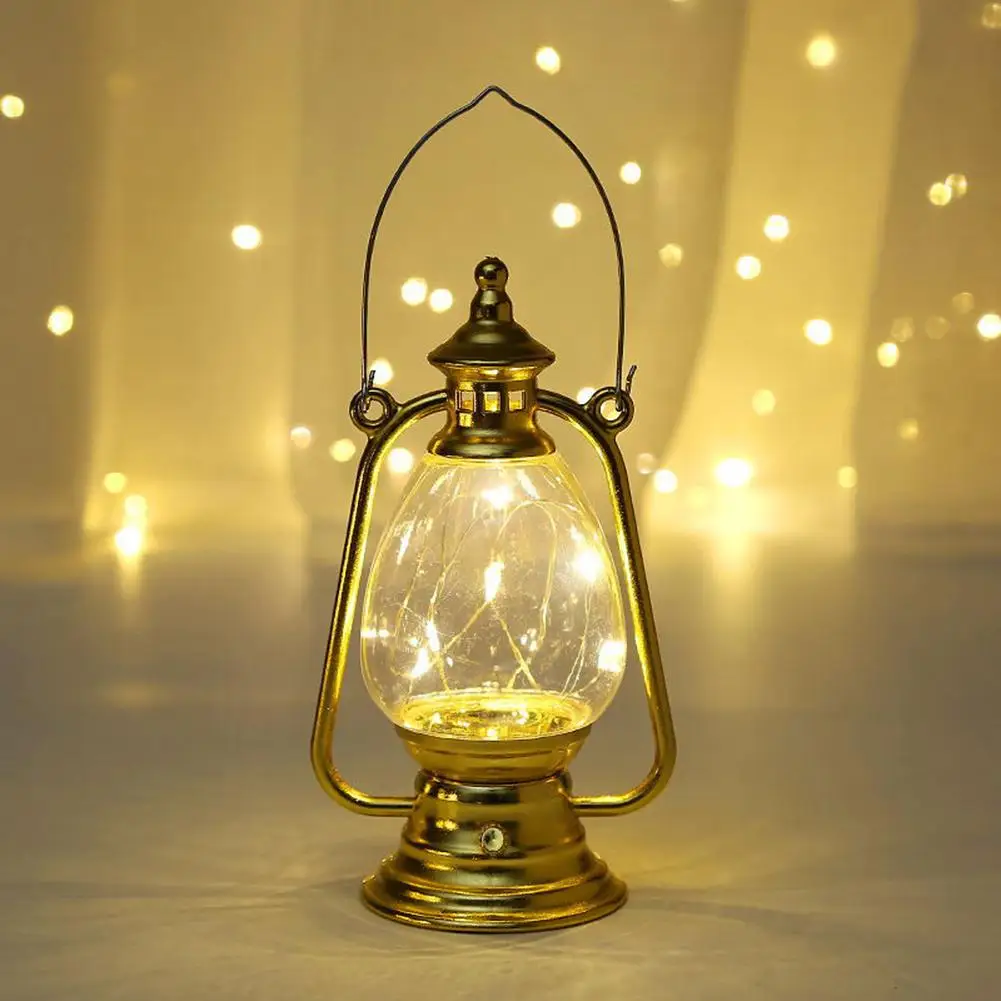 

Led Light Retro Oil Lamp Halloween Festival Bar Home Party Decoration Props Energy-Saving Battery Powered Ornaments Lantern