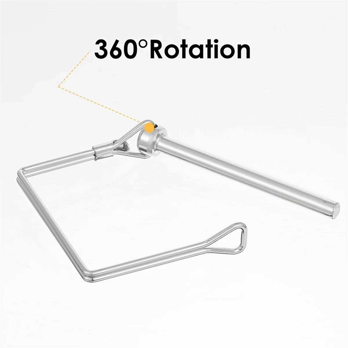 

Y31A 40 Pcs Square Coupler Pin 1/4 Inch Safety Shaft Locking Pin Wire Trailer Pin Carbon Steel Trailer Hitch for Farm