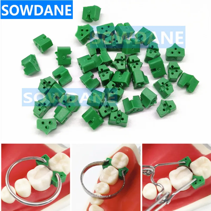 

Dental Orthodontic Add-On Autoclavable Silicon Rubber Elastic Wedge Wedges Dental Material Oral Care Dentist Materials