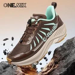 ONEMIX Outdoor Super Light Cushioned Daddy Shoes Women Non-Slip Wear-Resistant Cross-Country Men Autumn Winter Hiking Shoes