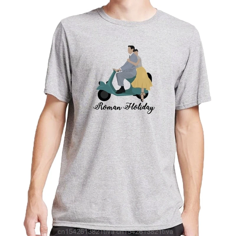 Roman Holiday T-Shirt anime stuff customs quick drying mens shirts graphic tee