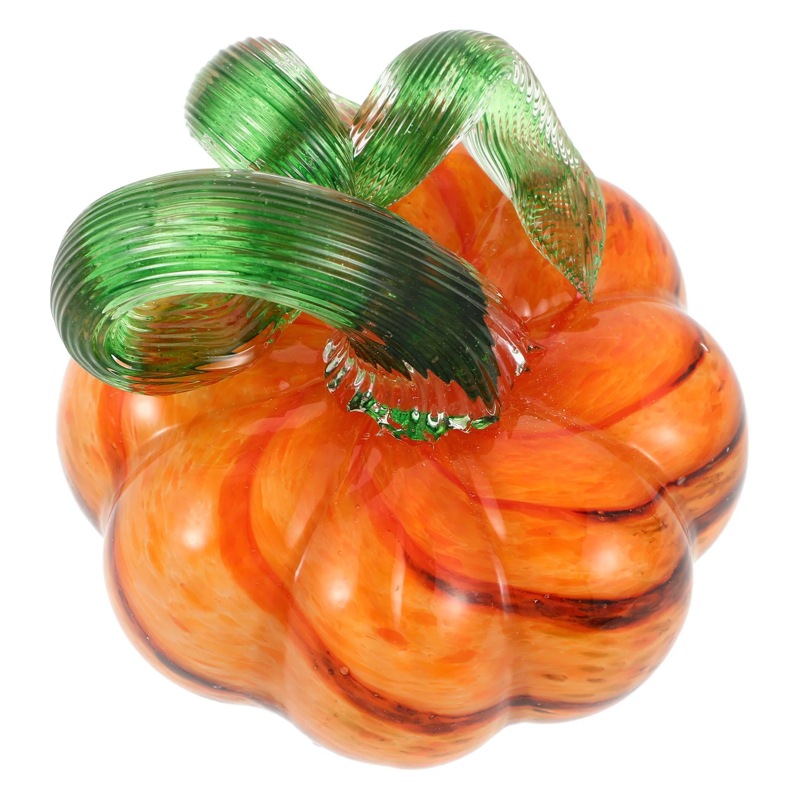 

Small Colored Glaze Pumpkin Statue Glazed Bright Finish Thanksgiving Home Decoration Pumpkin Table Decor Halloween Accent