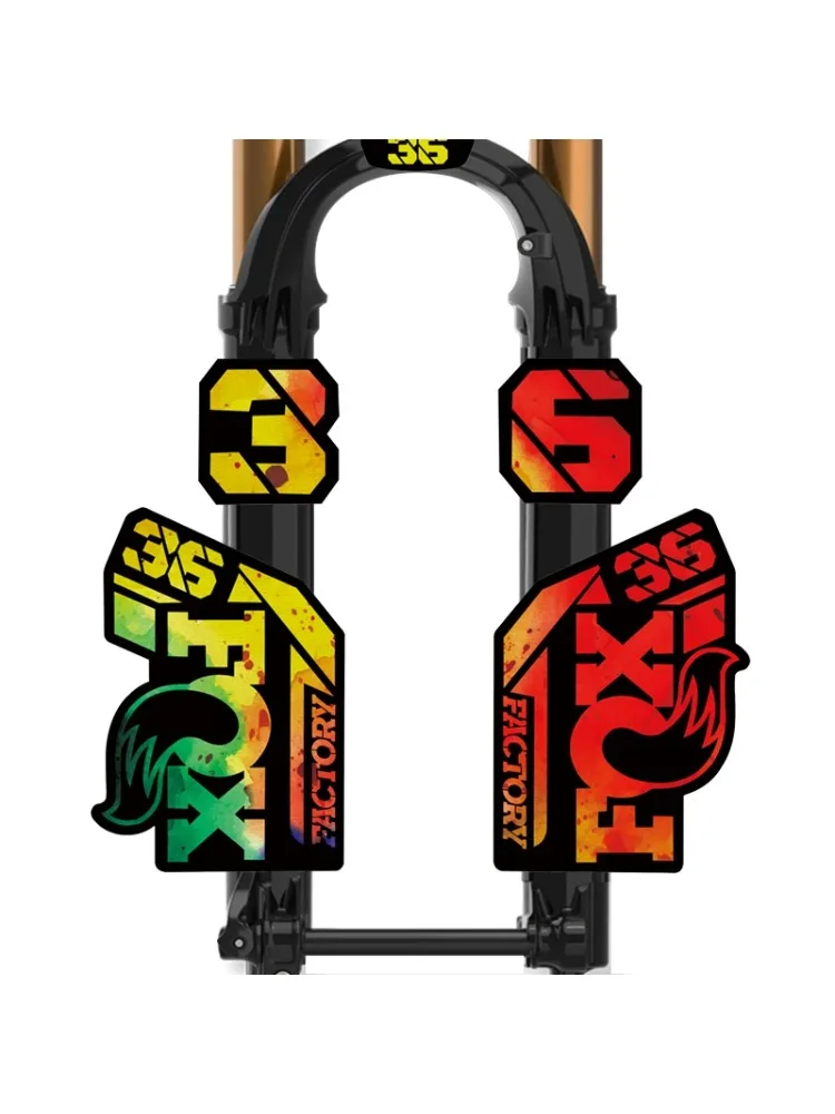 AliExpress NONE 36 FACTORY SC 2021 STEP CAST Decals, Waterproof MTB Front Fork Stickers, Vinyl Bike Frame Protective Decor