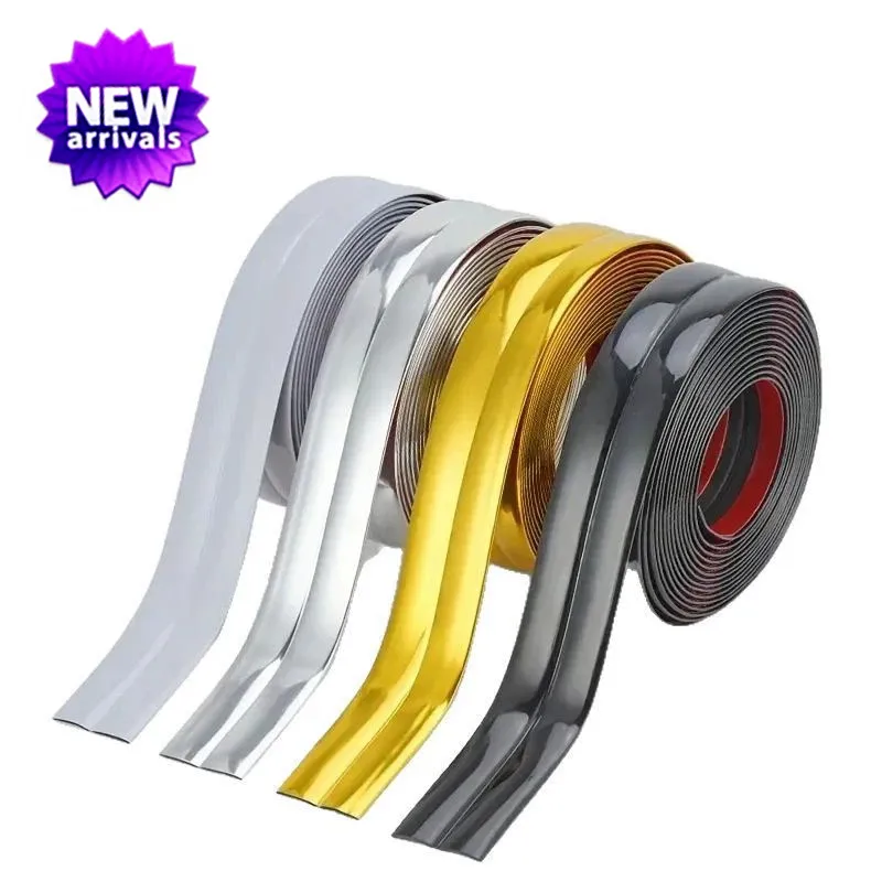 3M Self-Adhesive Wall Corner Decor Strip Waterproof Anti-collision Wall Sticker Internal External Corner Decor Strip Home Decor