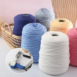 Eight Strand Milk Cotton Hand Woven Wool Ball 400g DIY Carpet Bag Puncture Embroidery Tufted Acrylic Woolen Wholesale Yarn