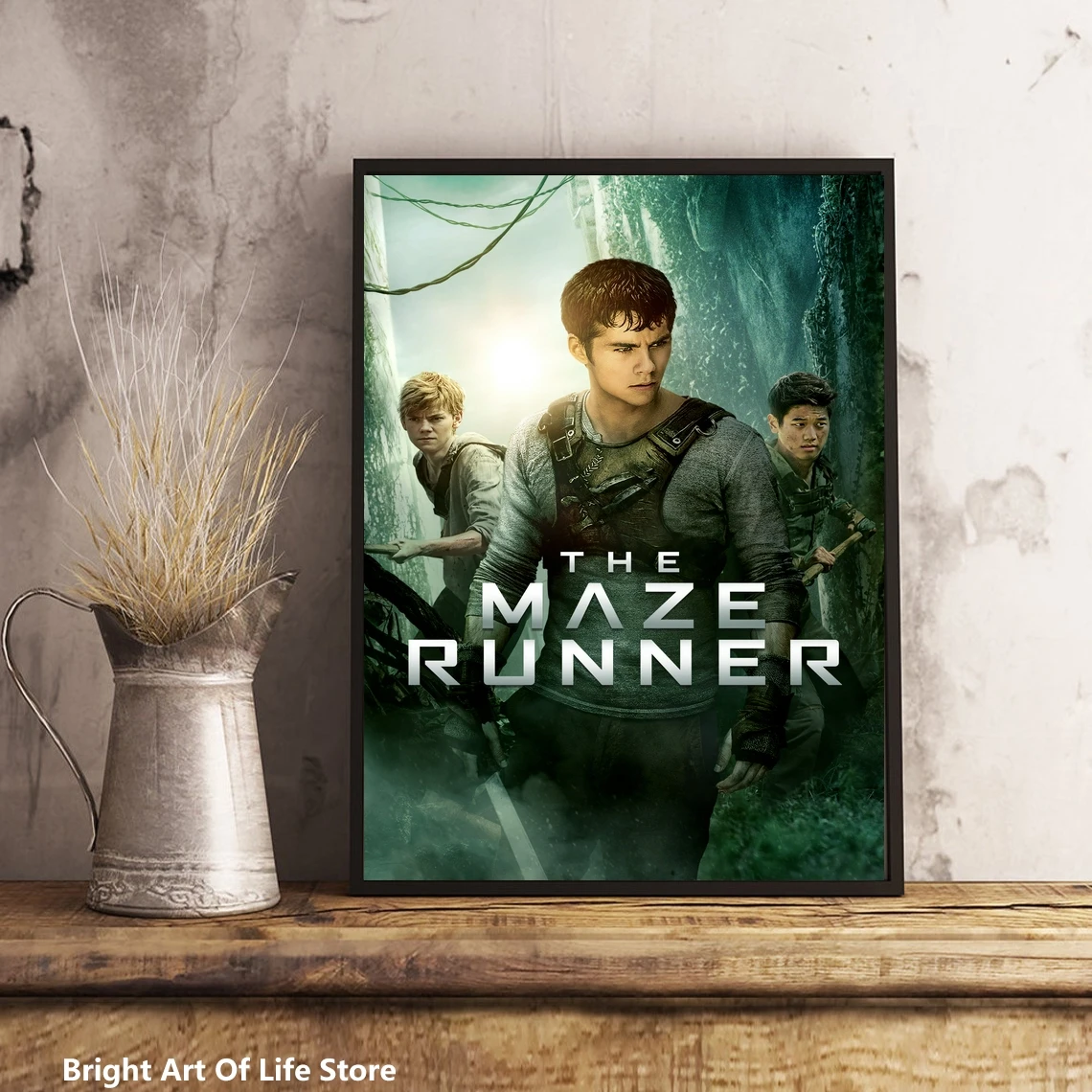 

The Maze Runner Movie Poster Star Cover Photo Canvas Print Apartment Home Decor Wall Painting (Unframed)