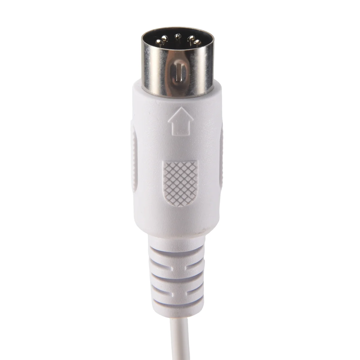 SMIEA 2 ชิ้น MIDI สาย 5 พินชาย 5 พินไฟฟ้าเปียโนคีย์บอร์ด PC Cable, 1.5 เมตร