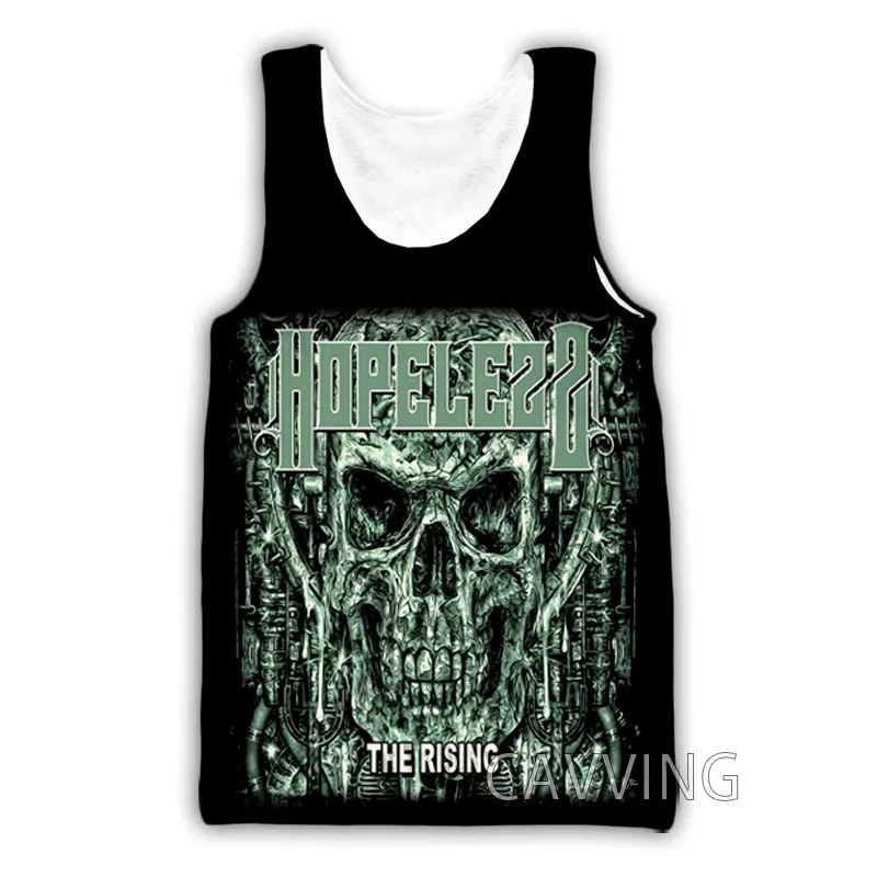 

CAVVING 3D Printed HOPELEZZ-BAND Tank Tops Harajuku Vest Summer Undershirt Shirts Streetwear for Men/women