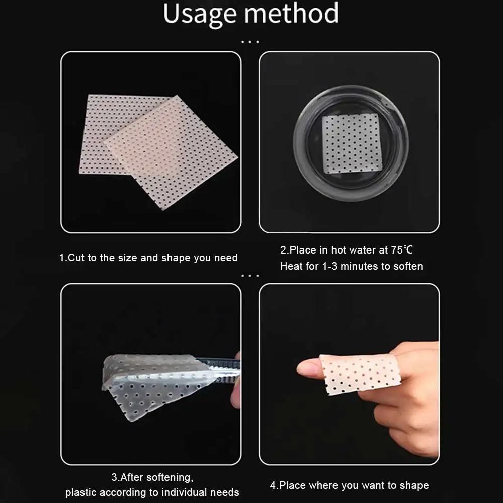5-10 قطعة جبيرة الأنف بالحرارة وظيفة الأنف جبيرة تجميل الأنف أورثو متحركة كسر الأنف 5*5 سنتيمتر أدوات العناية بالبشرة #6
