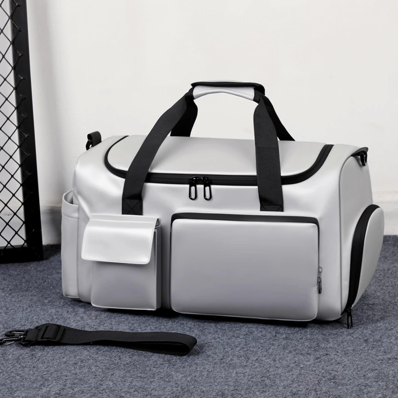 

Large Outdoor Training Handbag Fitness Gym Yoga Swimming Shoulder Bag Business Trip Dry Wet Shoes Pocket Storage Crossbody Bags