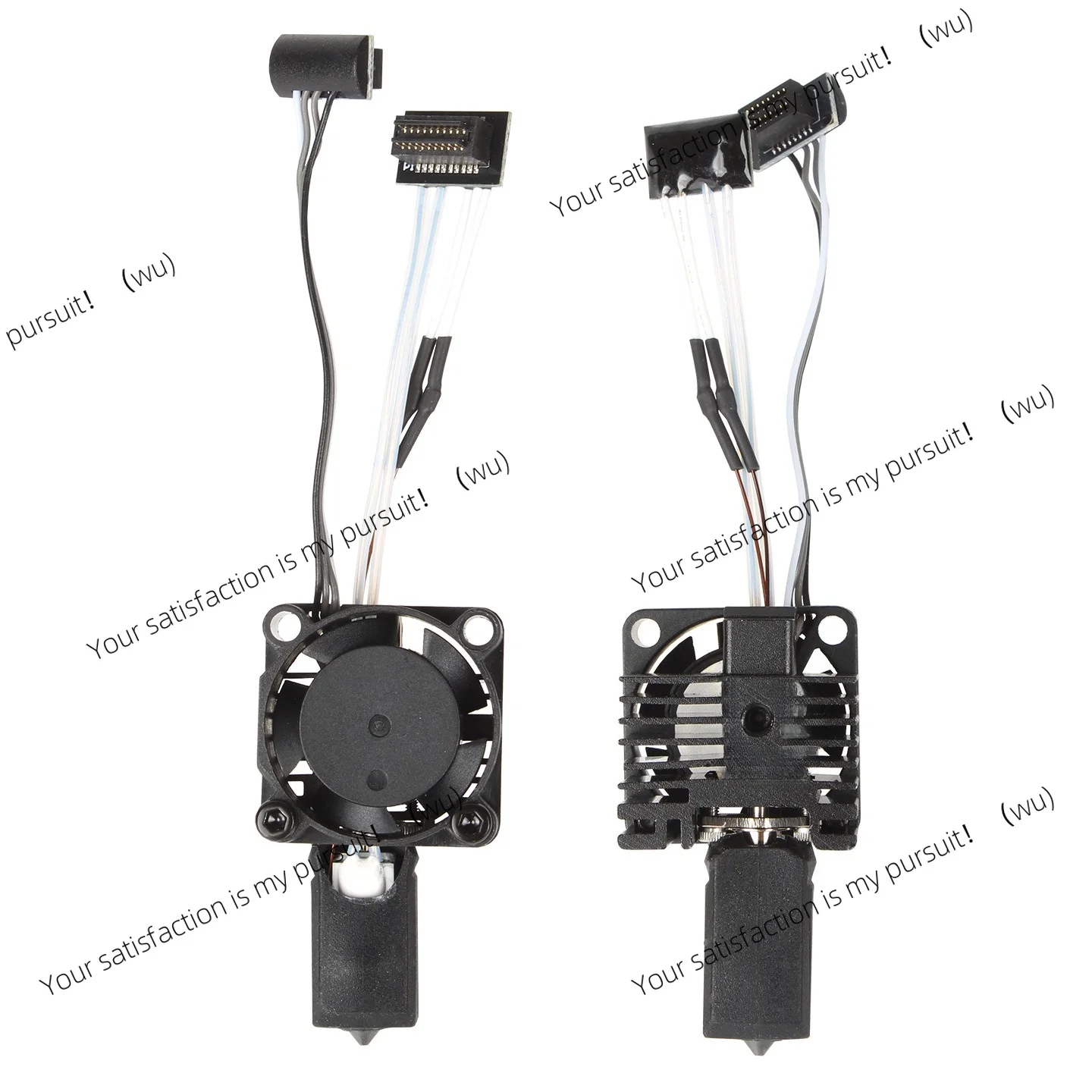 For X1C P1 Series 3D Printer Print Head Replacement Hot End Fan Nozzle Ceramic Heater Thermistor Fastener Silicone Sock
