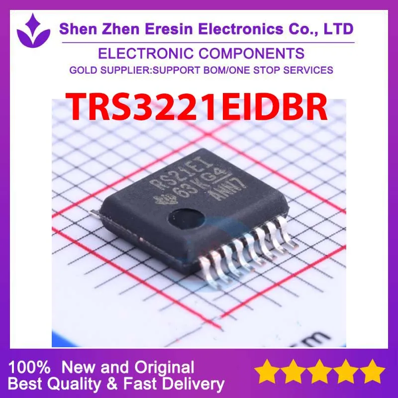 Free shipping    5PCS/LOT  TRS3221EIDBR SOP16 New and original