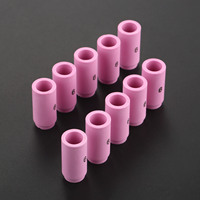 10PCS 13N10 (#6)  TIG Welding Ceramic Cup Nozzle TIG Fits Collet Body TIG Alumina Ceramic Cup 13N10