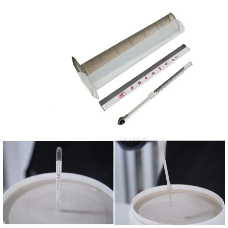 Ceramic Glaze Concentration Meter Mud Hydrometer Glaze Measuring Cup Test Ceramic Glaze Water/Mud Density Ceramic Tools