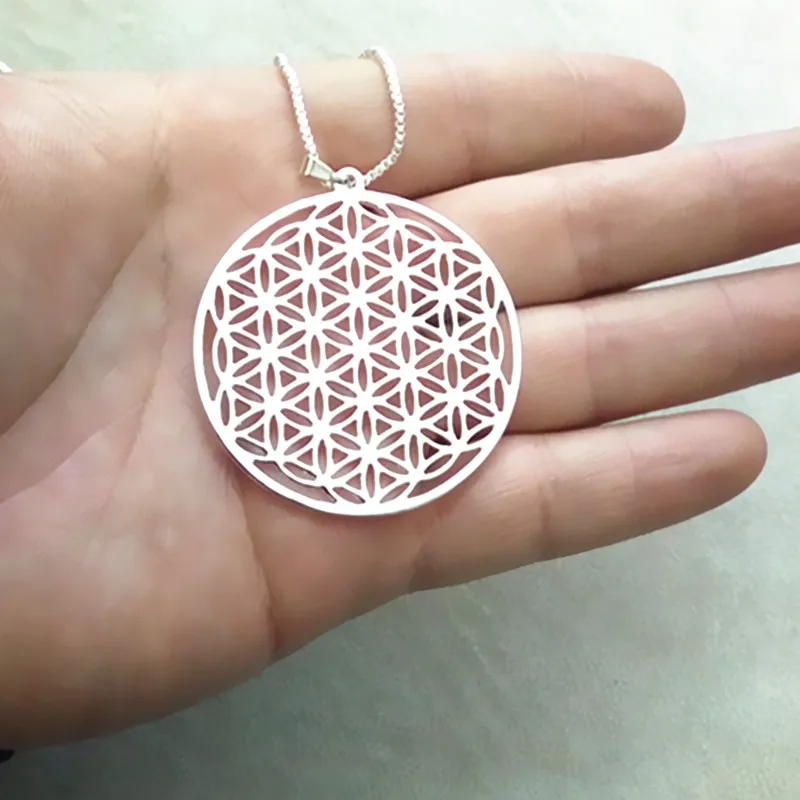 Metatron's Cube pendant Silver plated necklaces & pendants for women Fashion Jewelery Drop shipping