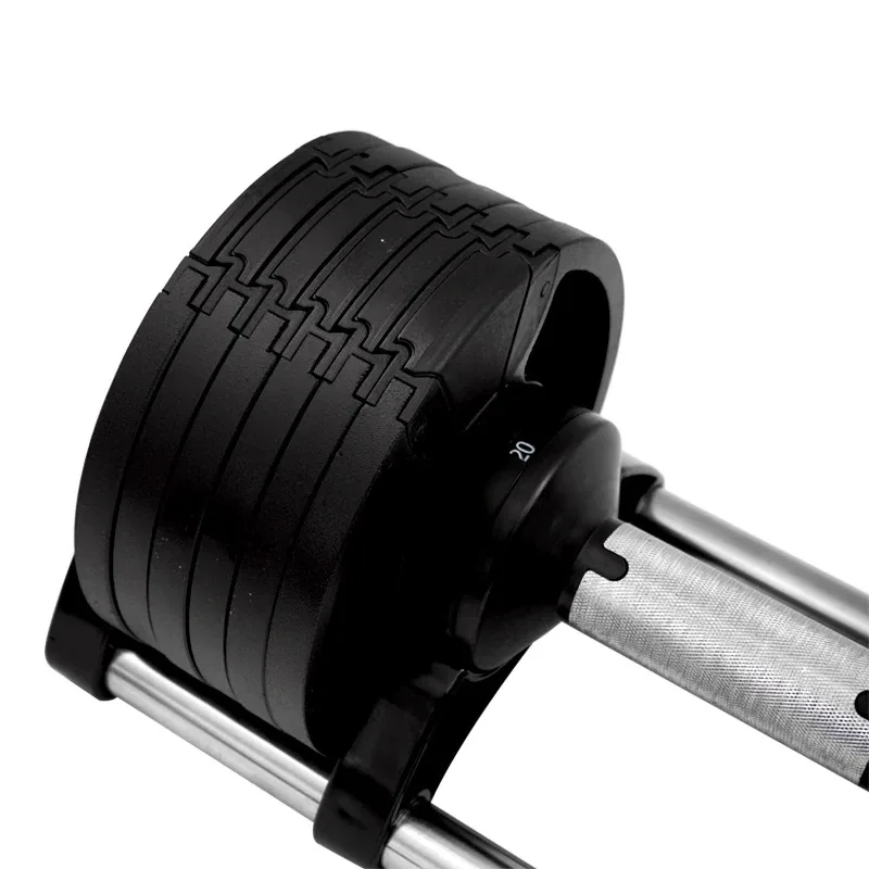 2025 New Style Weight Lifting Gym Equipment Fitness for Body Building 20KG 32KG Adjustable Dumbbell Set，4-kilogram Increments