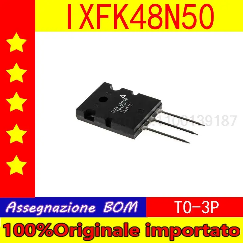 

10pcs/lot IXFK48N50Q IXFK48N50 TO-247 transistor high power FET 500V 48A