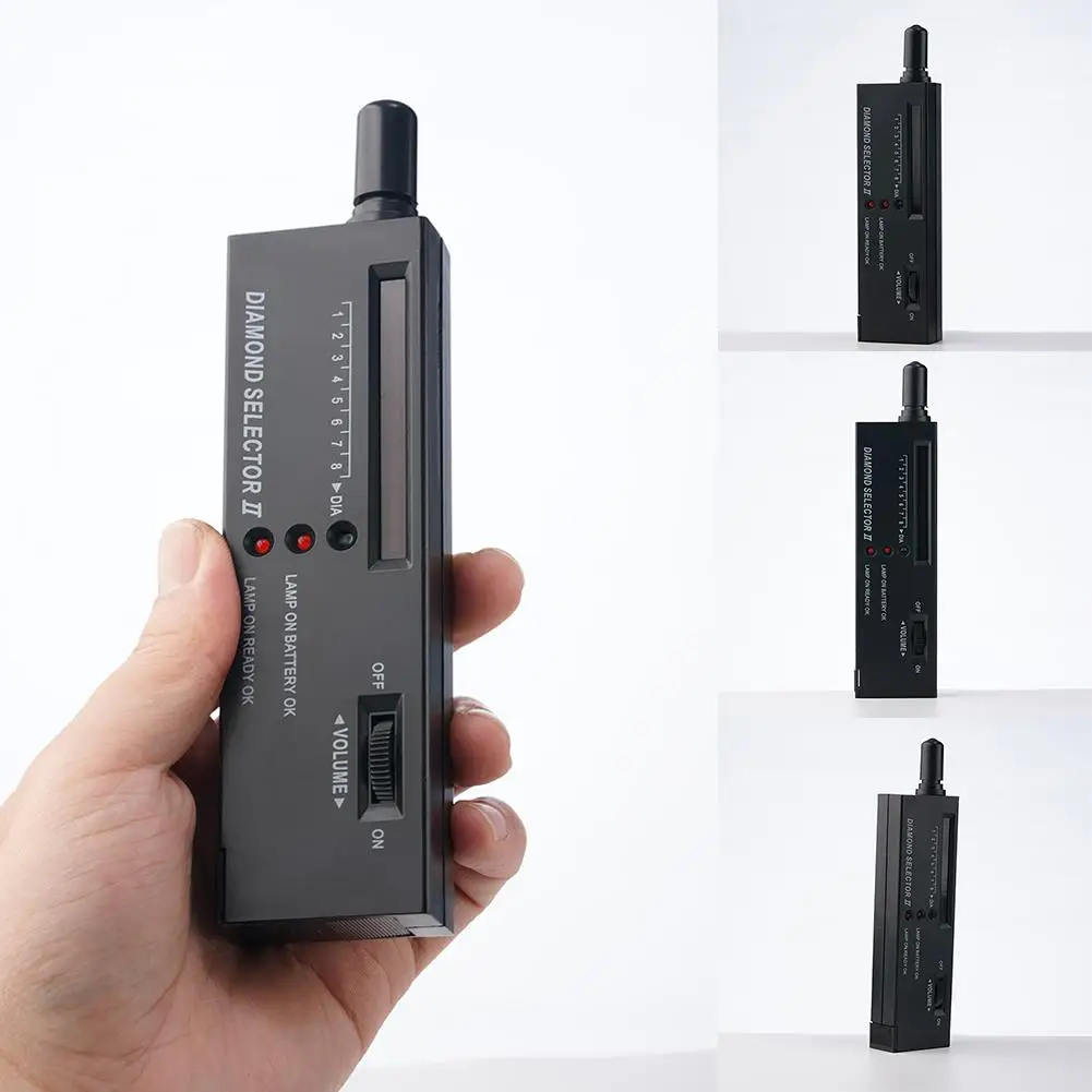 

LED Indicator Diamond Tester Pen High Accuracy Diamond Stone Gem Discriminator Tool Selector Testing Bag With Jewelry H5L1