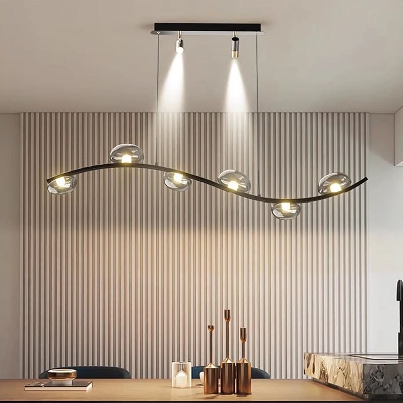 Modernos Lustres LED para Decoração de Casa, Luzes Penduradas, Iluminação Interior, Sala de Estar, Sala de Jantar, Lâmpadas Pendant