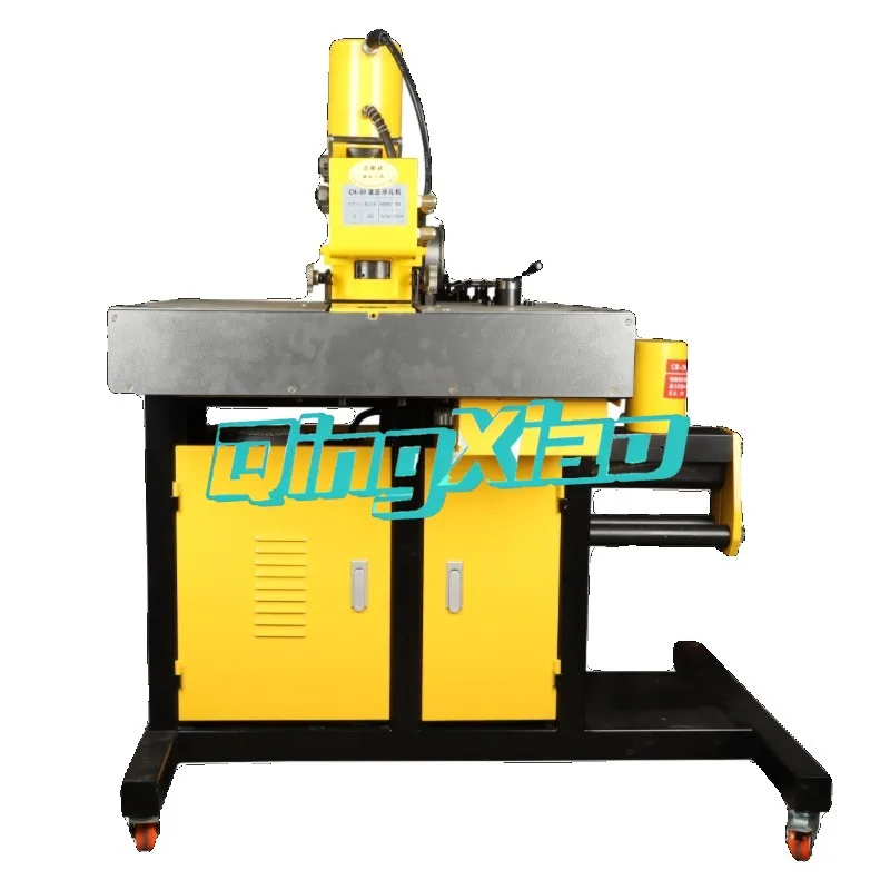 Portable Busbar Processing Machine 3 In 1 Hydraulic Punching Cutting Bending For Copper Aluminum Busbar For Electrical Cabinet