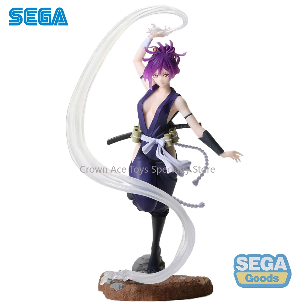 SEGA Luminasta Hell's Paradise: Jigokuraku Yuzuriha 21cm Anime Action Manga Figures Nice Collectible Model Gift Doll Trendy Toys