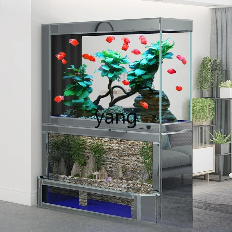 

LTT floor-to-ceiling home living room ornament circulating water entrance modern light luxury screen water curtain wall