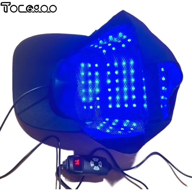 High Power LED Red Light Hair Growth Laser Cap Helmet Hat for Anti Hair Loss Regrowth Scalp Therapy Men Women Home view 2