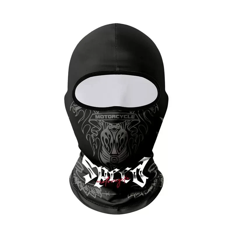 

New Biker Helmet Caps Motorcycle Balaclava Sun Protection Bicycle Head Cover Men's Cycling Headgear Hat Outdoor Full Face Mask