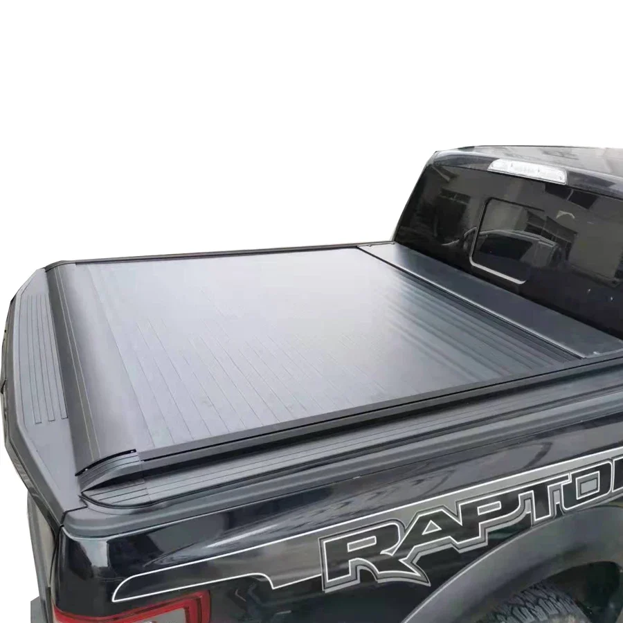 

Aluminum Alloy Pickup Truck Accessories Retractable Tonneau Cover for Pickup Truck Universal Truck Bed Covers