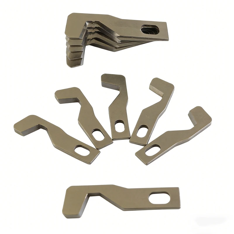 B4401-01A Overlock Sewing Machine Upper Blade, High Carbon Steel Replacement Part for Home Serger Machines
