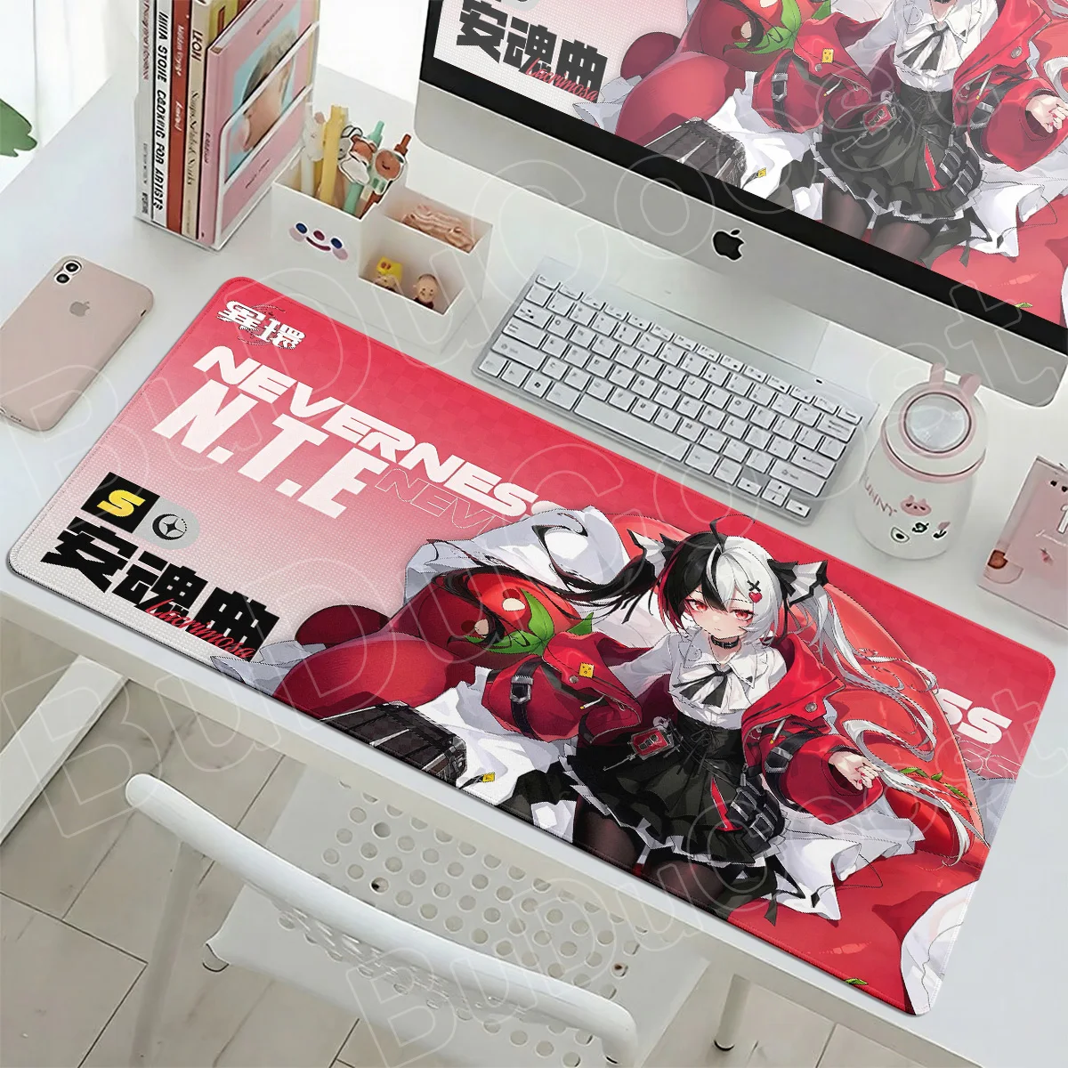 Gaming Accessories Girly - Cute Anime Girl Lacrimosa Mouse Pad