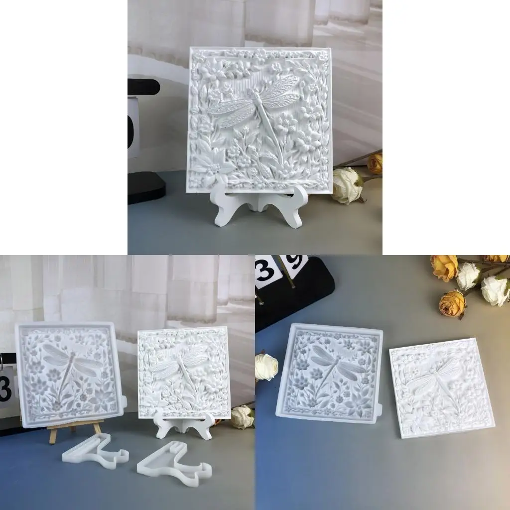 195C Versatile Wall Art Silicone Casting Mold for Resin Art and Tabletop Decoration