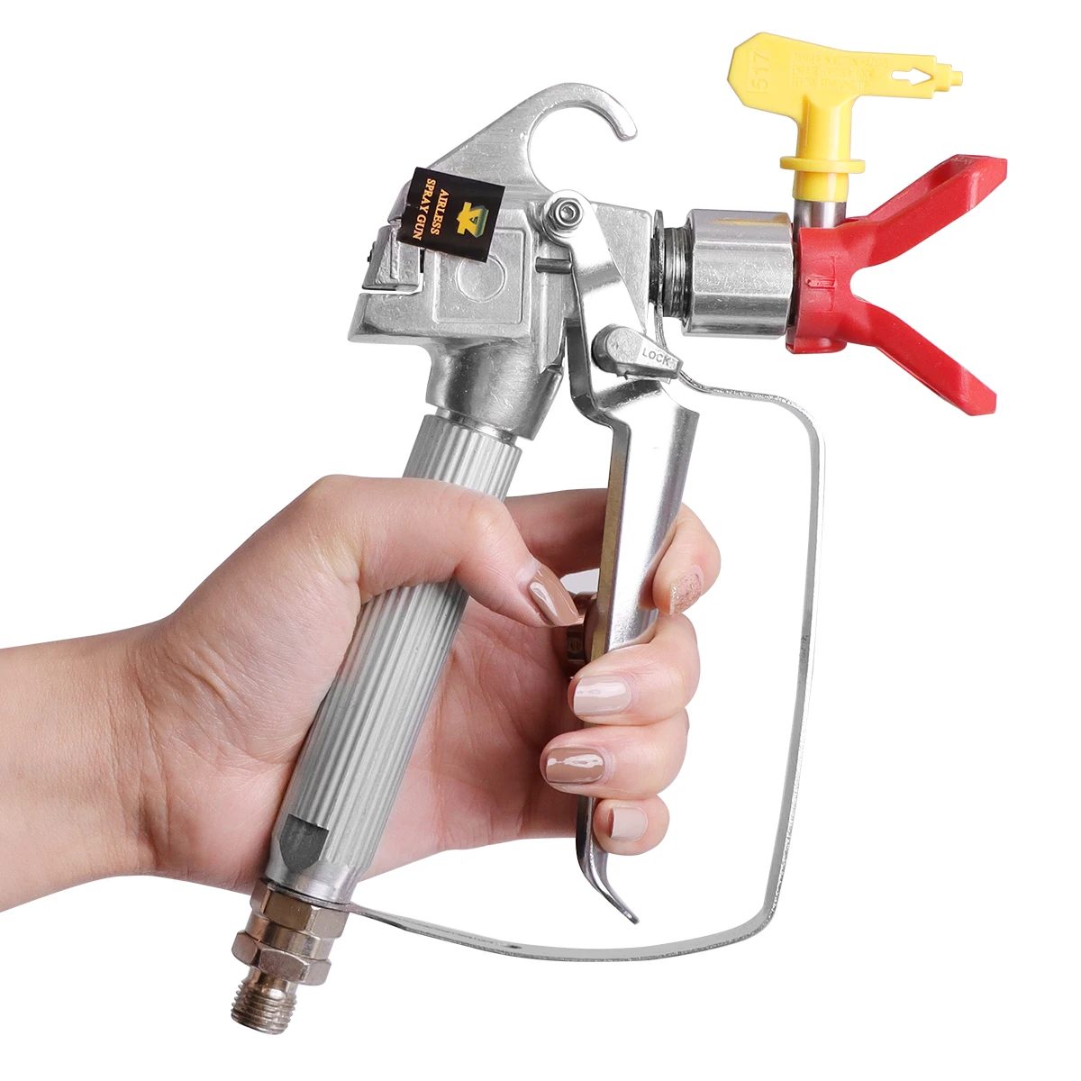 3600PSI High Pressure Airless Paint Spray Gun With 517 Tip & Nozzle Guard Pump Sprayer Airless Spraying Machine for Wagner Titan