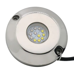 UD95-60 60W RGB RGBW Full Color Changing Submersible Yacht Ship Seawater Swimming Pool Dock Ocean Underwater LED Boat Light