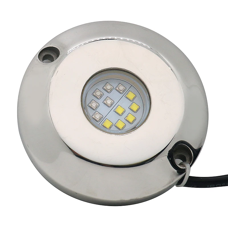 UD95-60 60W RGB RGBW Full Color Changing Submersible Yacht Ship Seawater Swimming Pool Dock Ocean Underwater LED Boat Light