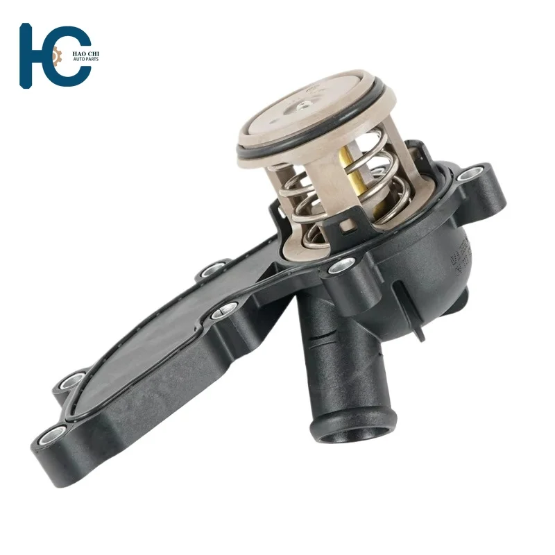 

06E121111G 06E121111D Auto Engine Cooling Thermostat Housing for Audi C6 A4 A6 A7 A8 2.4 2.8 3.2FSI Quattro V6 2004-2010