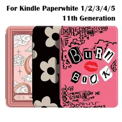 11th Generation 6-6.8 inch e-Reader Case Auto Sleep/Wake Anti Scratch M2L3EK C2V2L3 Folio Cover for Kindle Paperwhite 1/2/3/4/5