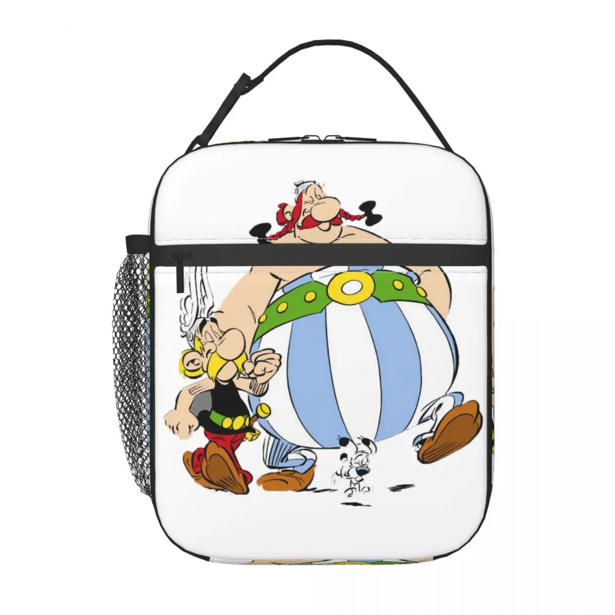 Asterix And Obelix Insulated Lunch Bag for Women Resuable The Gaul Dogmatix Thermal Cooler Lunch Tote Beach Camping Travel