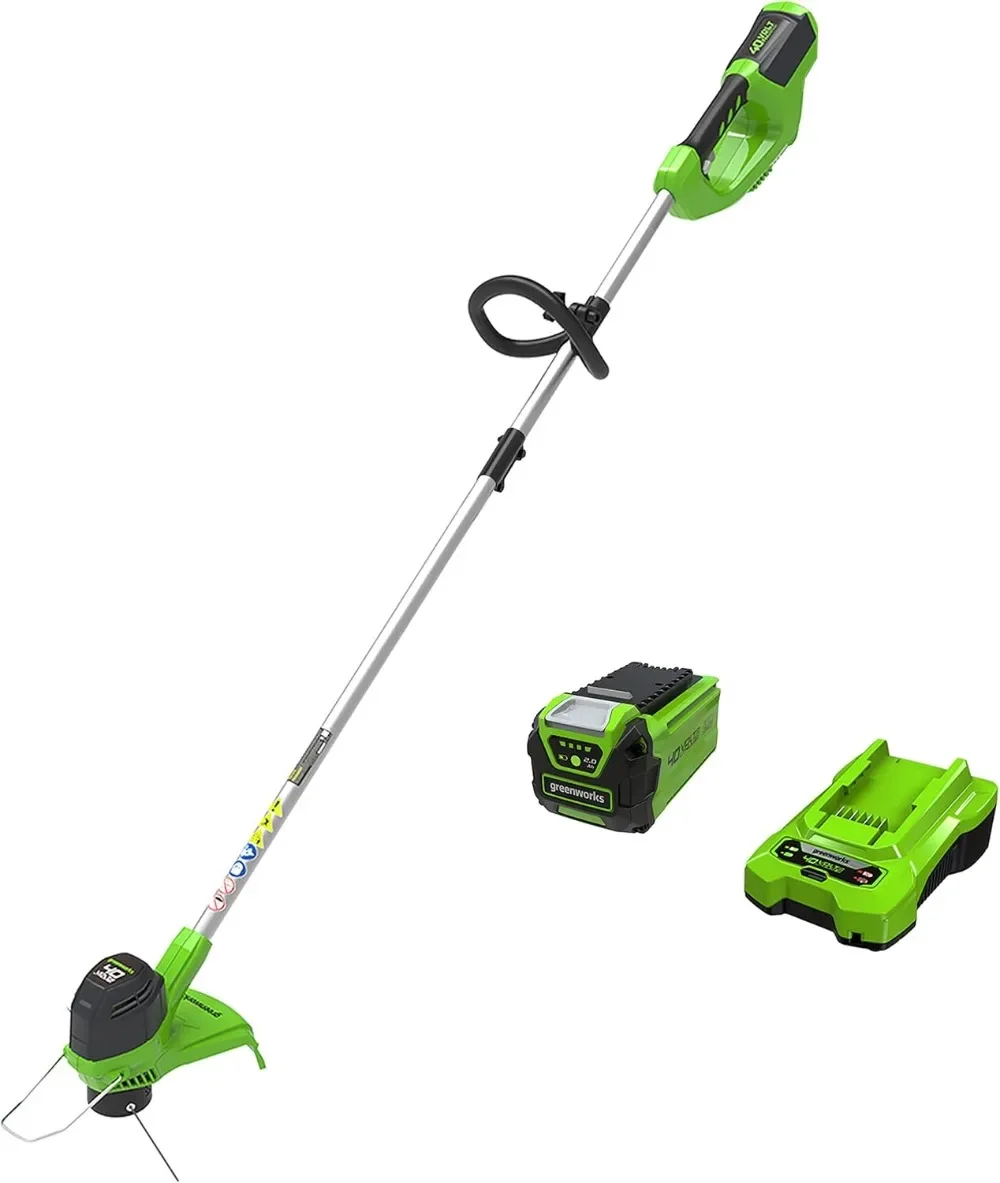 

40V 12" Cordless String Trimmer, 2.0Ah Battery and Charger Included,Suitable for Courtyard Work